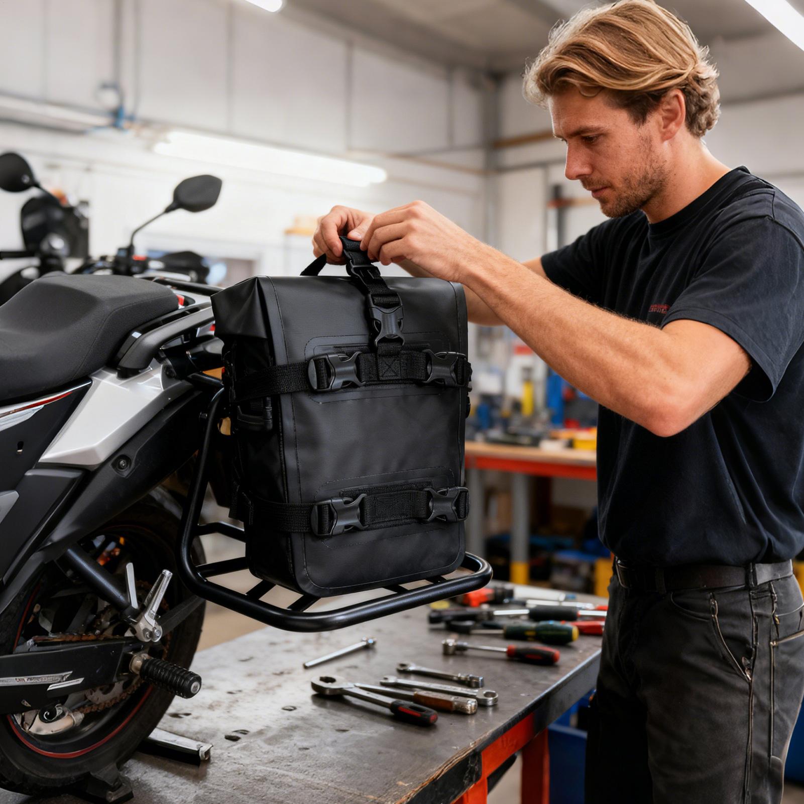 Motorcycle Front Bumper Bags W - Motorcycle Gear Backpack 评论和价格