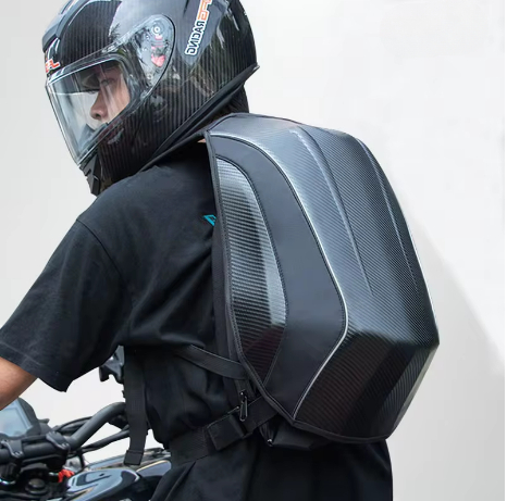 New Carbon Fiber Waterproof Ba - Motorcycle Gear Backpack 评论和价格