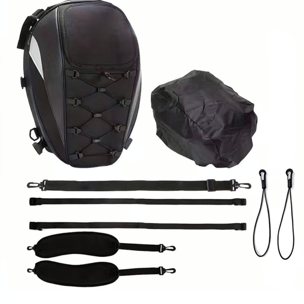 Motorcycle Seat Luggage Backpa - Motorcycle Gear Backpack 评论和价格