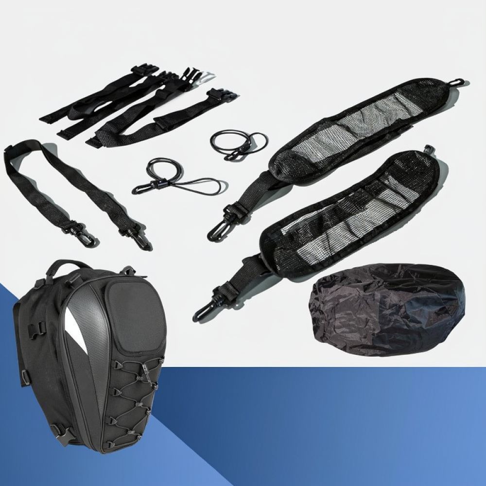 Motorcycle Seat Luggage Backpa - Motorcycle Gear Backpack 评论和价格