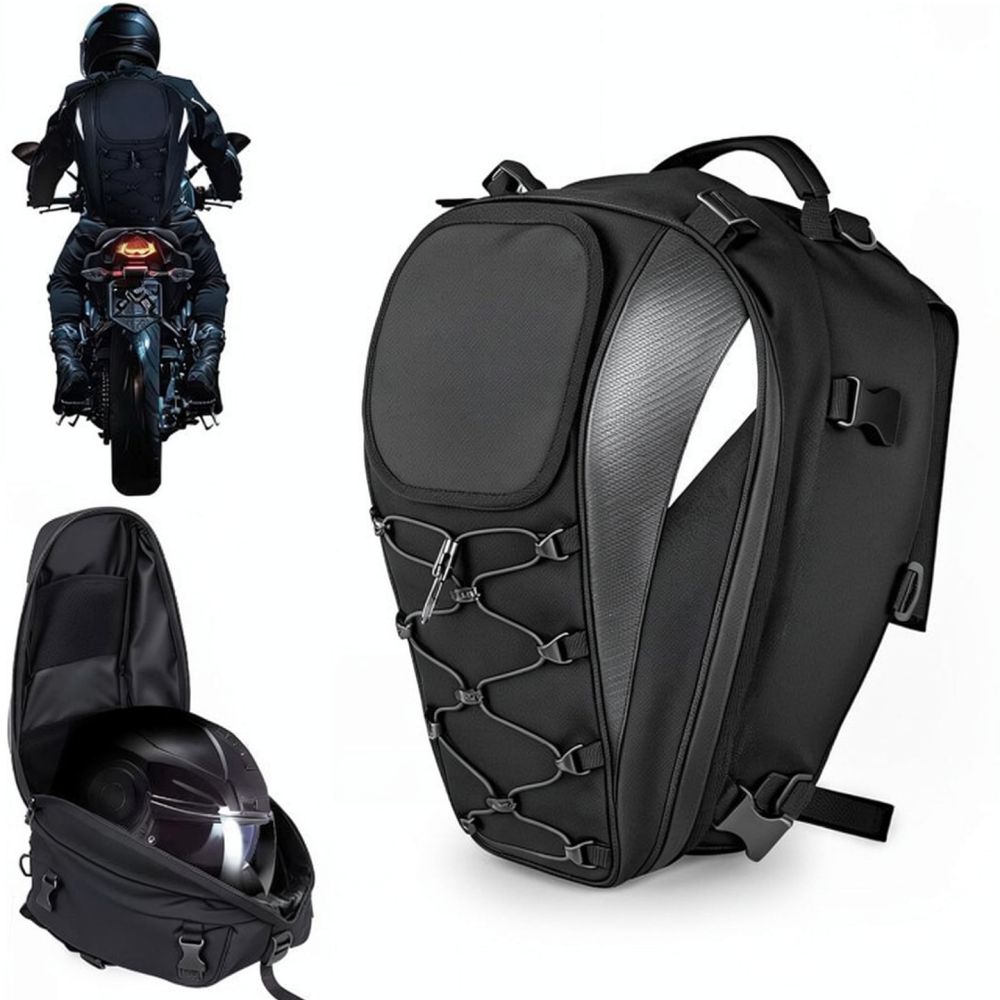 Motorcycle Seat Luggage Backpa - Motorcycle Gear Backpack 评论和价格